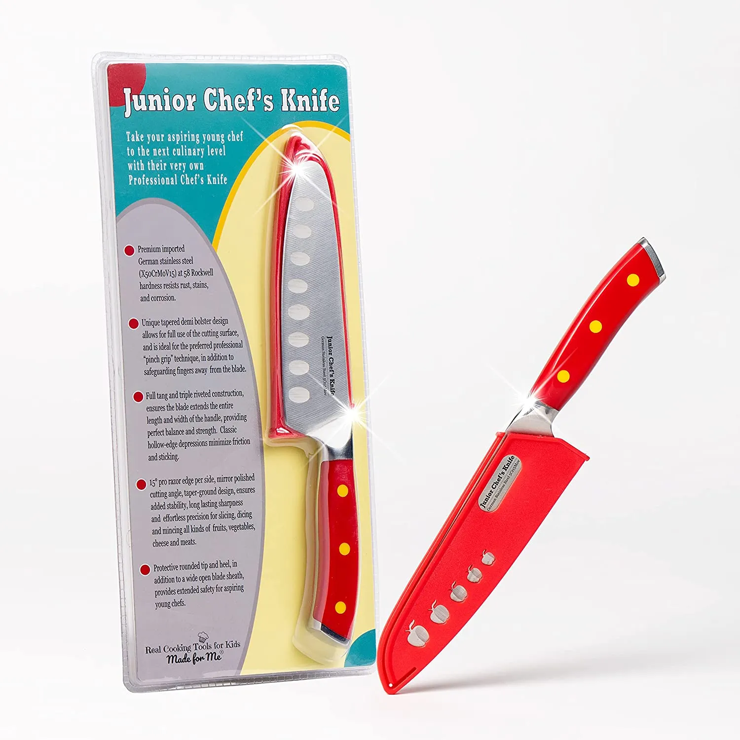 Junior's Chef's Knife - Crimson