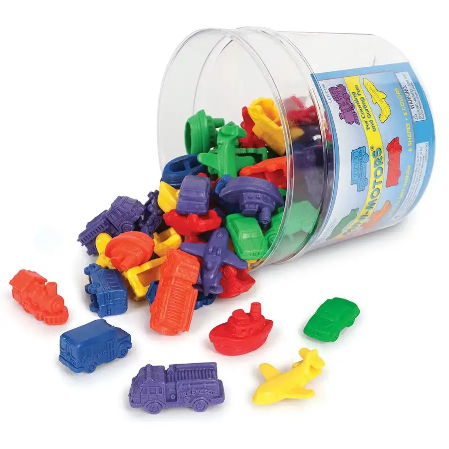 Learning Resources Mini Motors Counters (Set of 72)