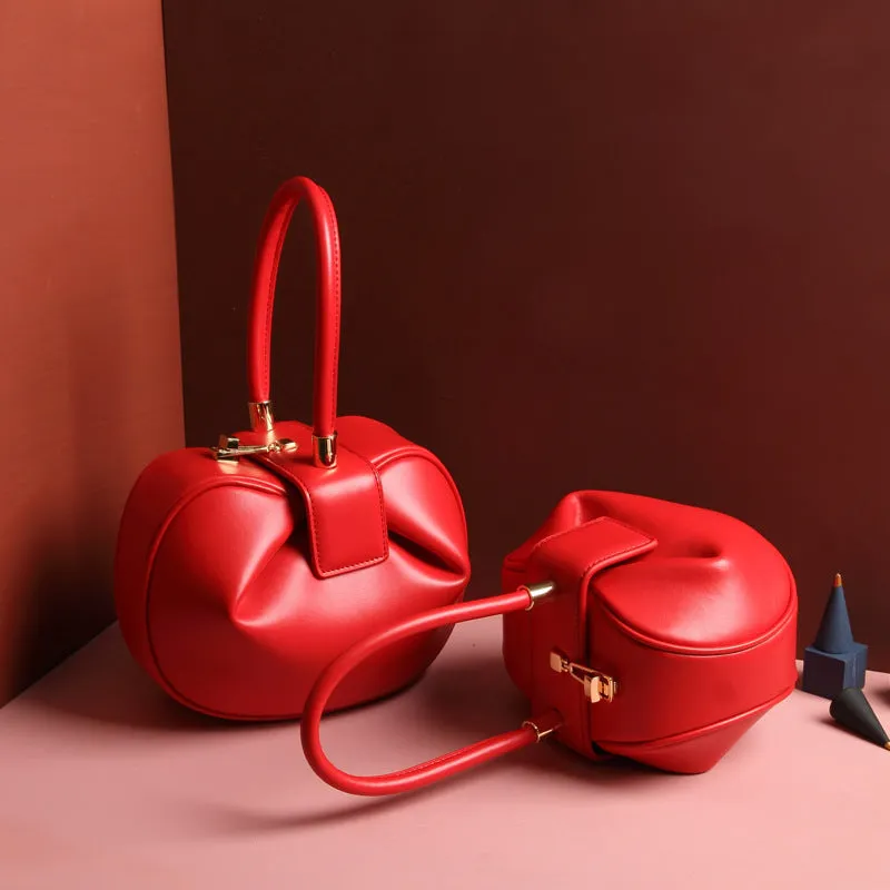 Leather Dumplings Handbags