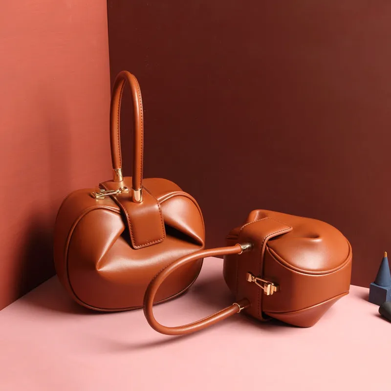 Leather Dumplings Handbags