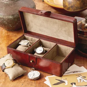 Leather Gentleman's Storage Box