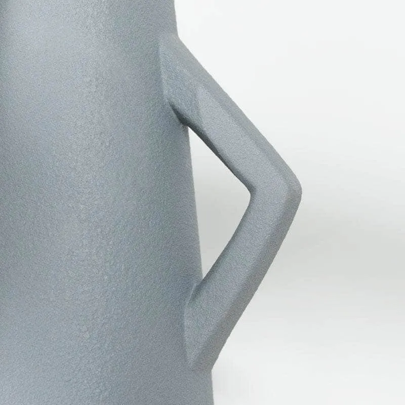 Light Grey Jug Vase - 31cm