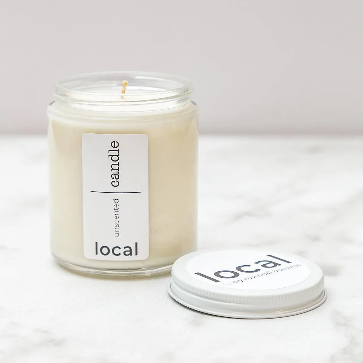 local candle - orange cinnamon clove