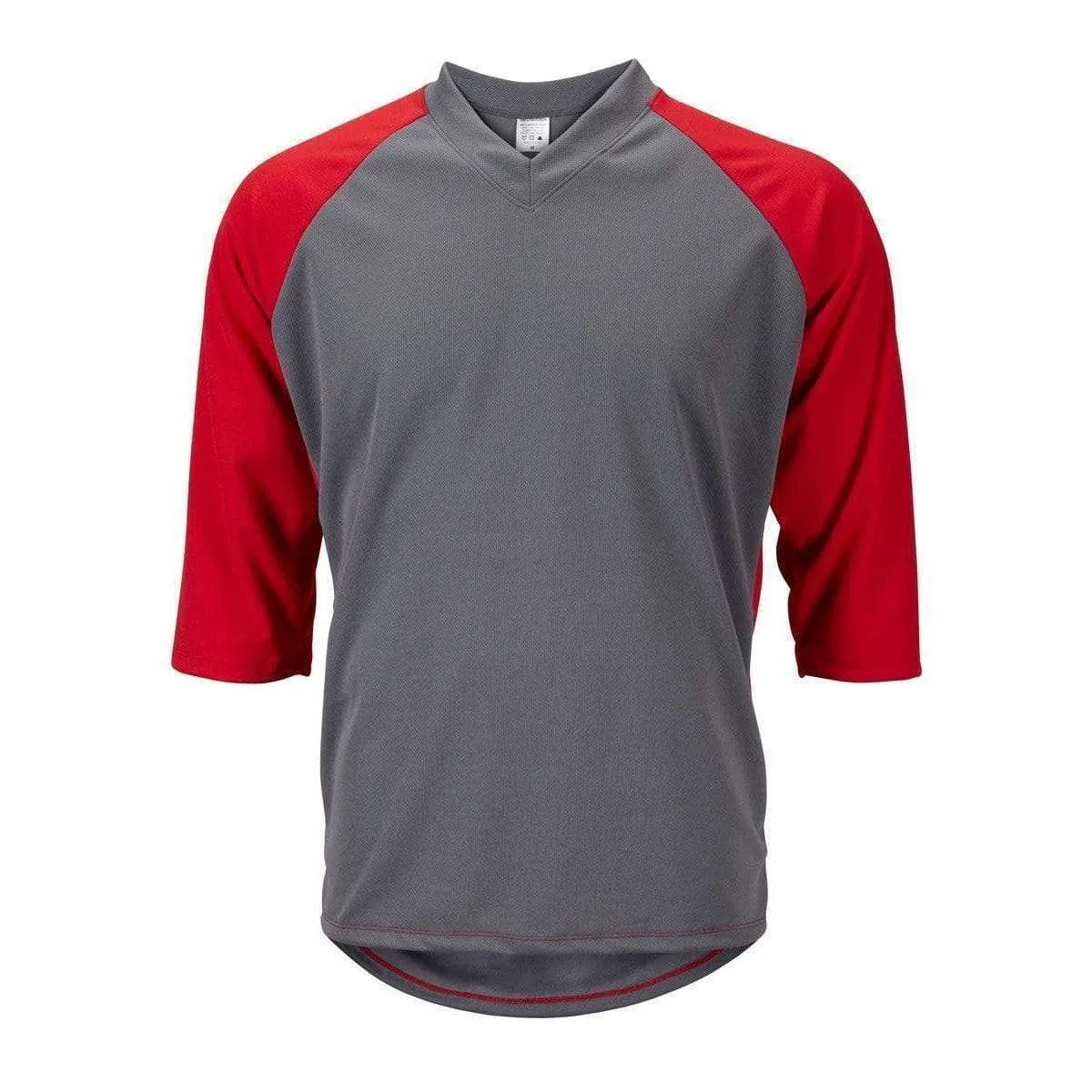 Men's Mountain Bike Jersey - Grey/Red