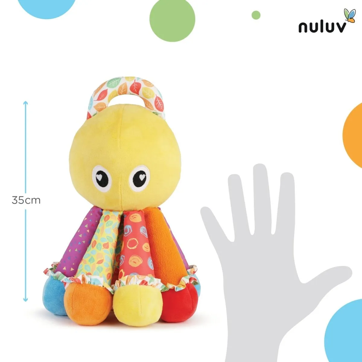 Nuluv Activity  Soft Toy- Octopus