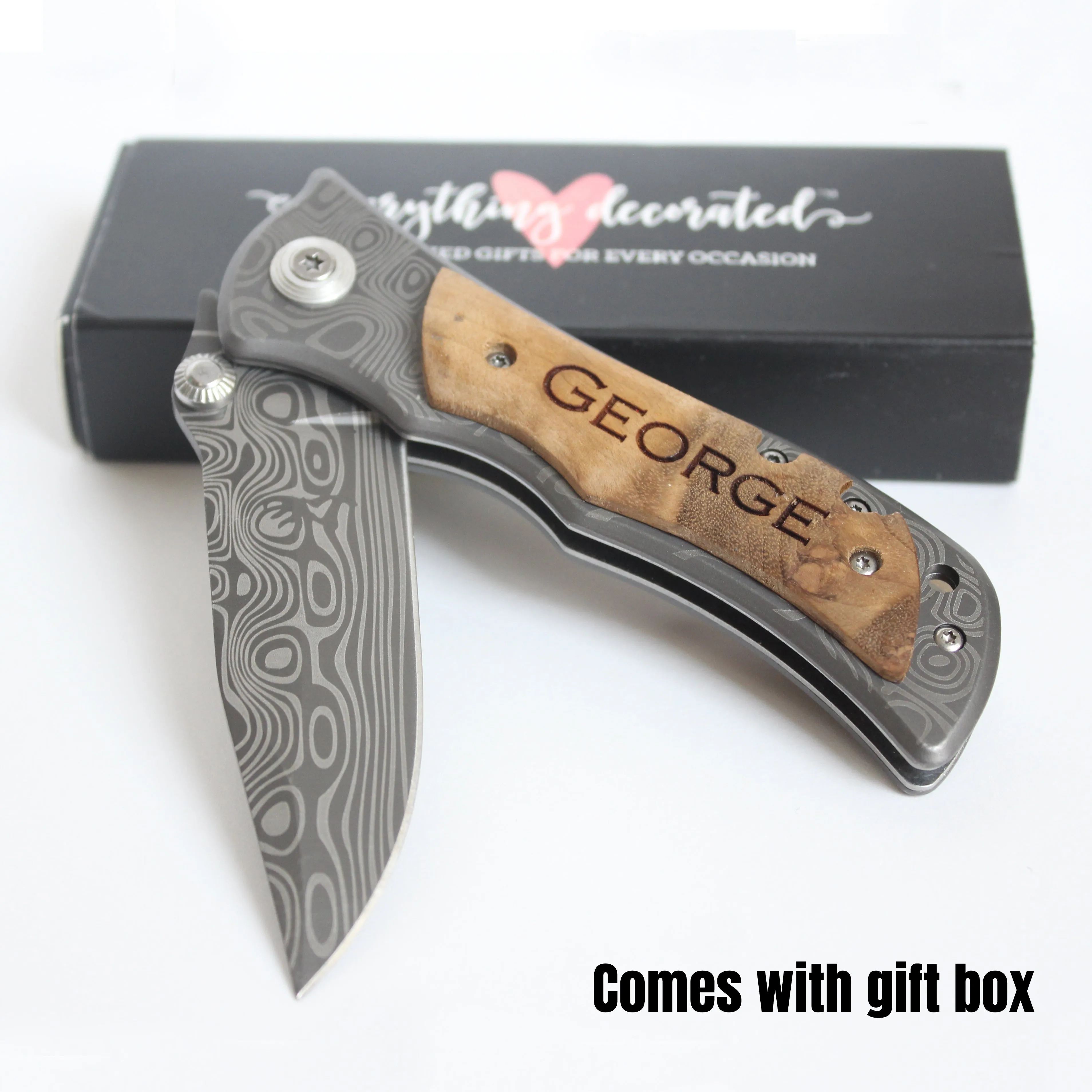 Personalized Folding Pocket Knife