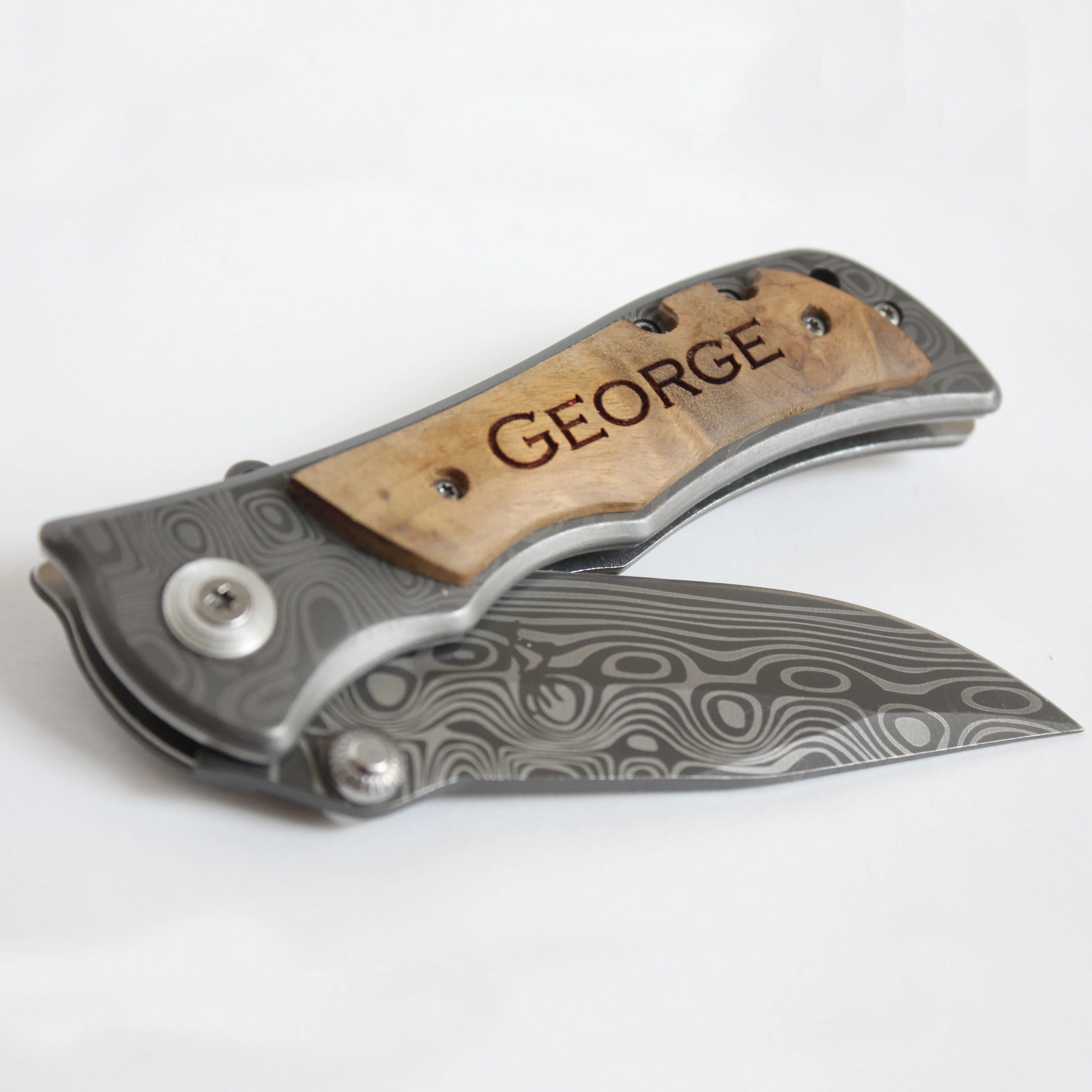 Personalized Folding Pocket Knife