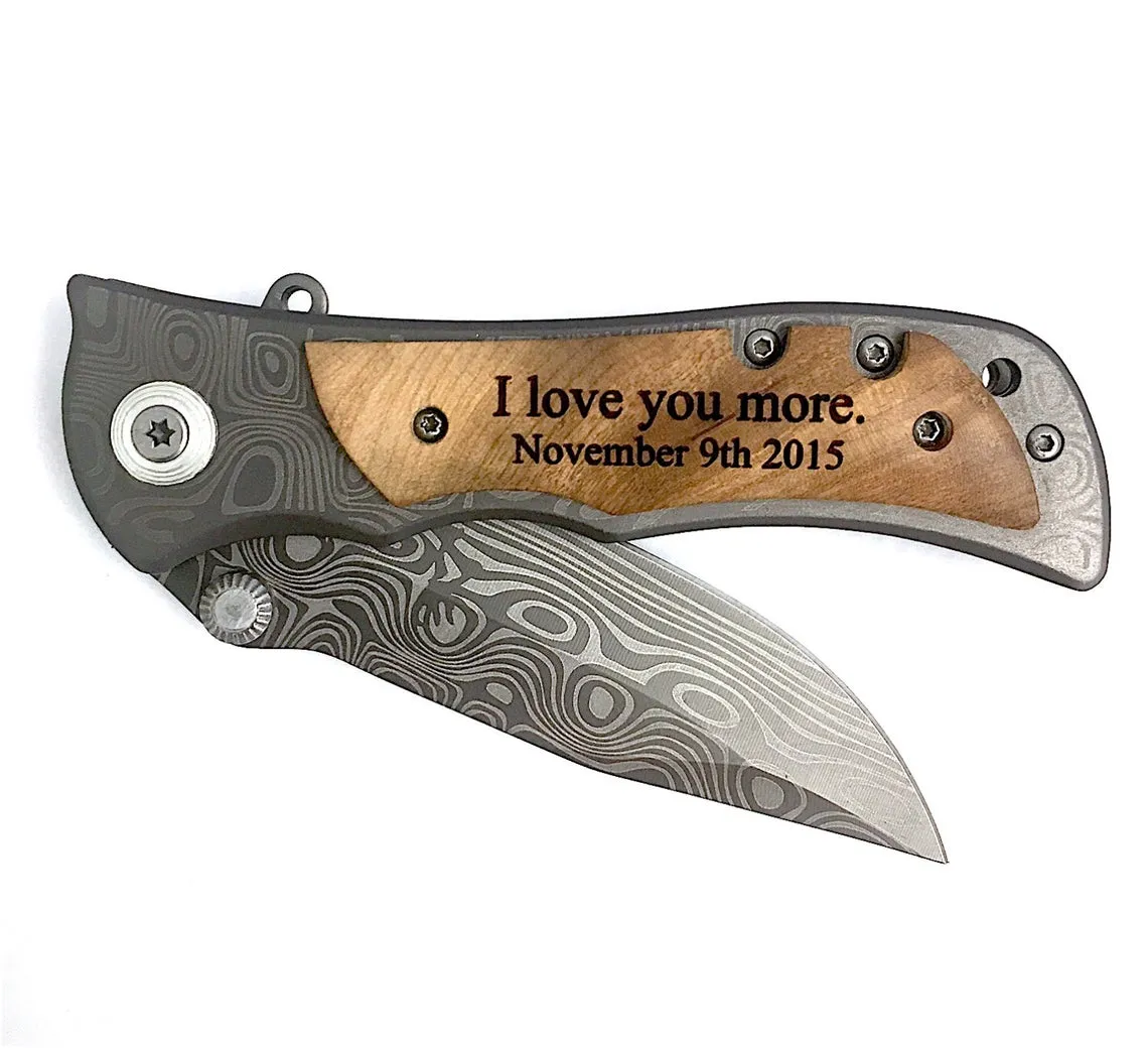 Personalized Folding Pocket Knife