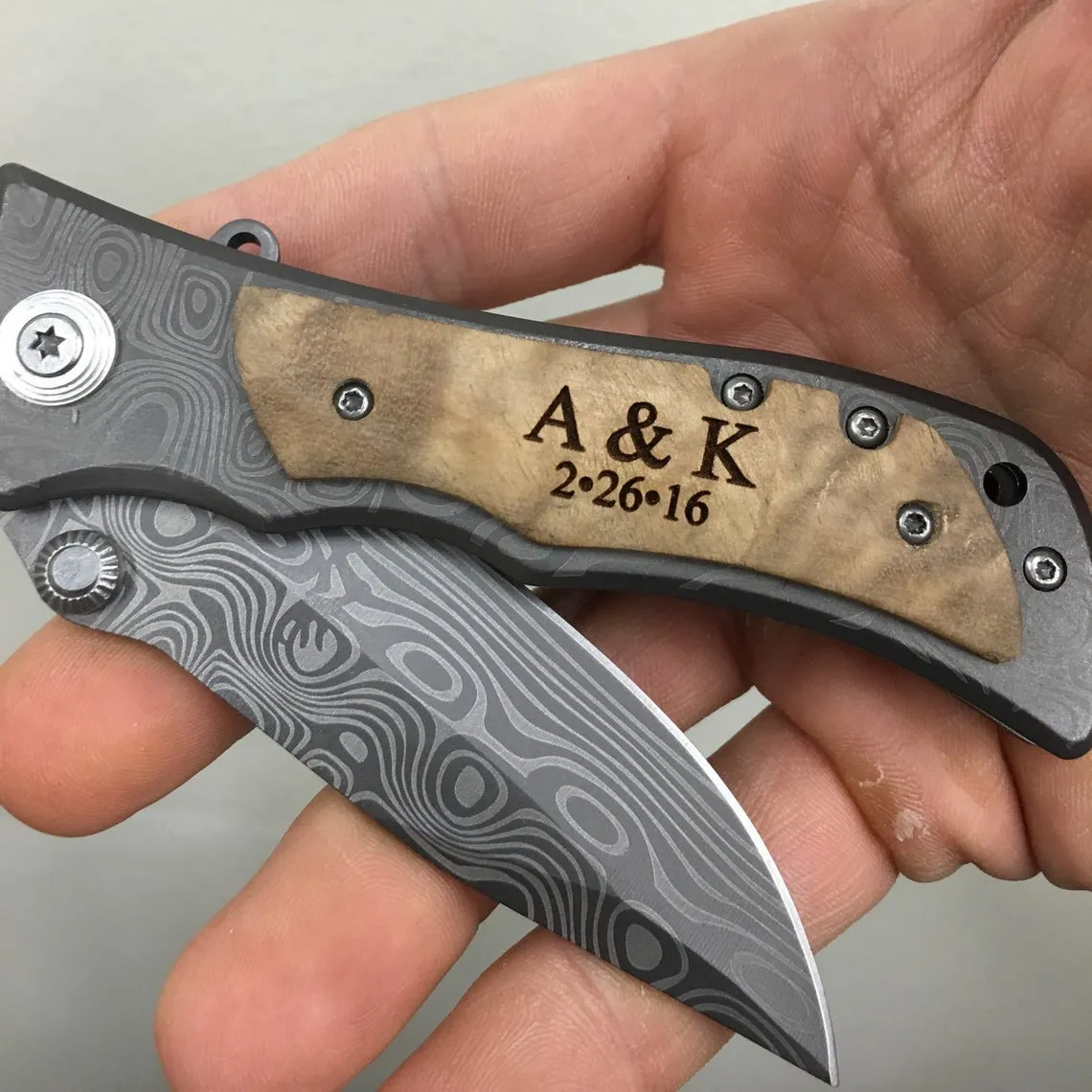 Personalized Folding Pocket Knife