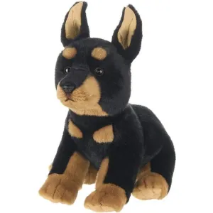 Plush Stuffed Doberman Pinscher Puppy Dog Thor