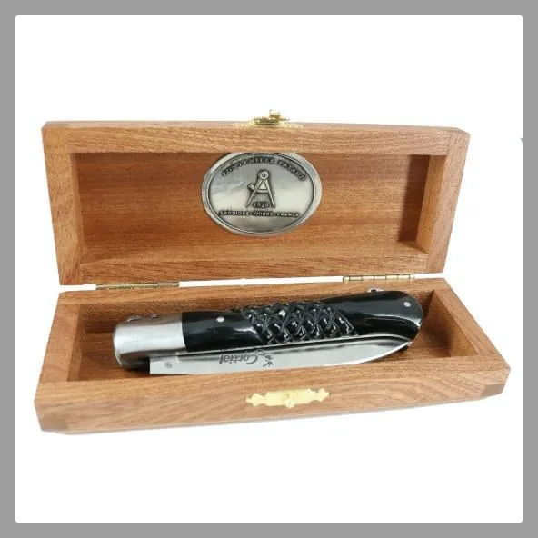 Pocket Knife Wooden Box