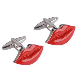 Red Lips Cufflinks