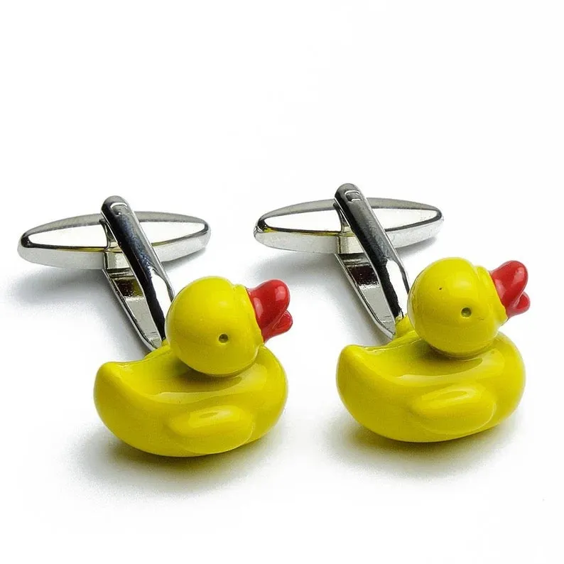 Rubber Duck Cufflinks