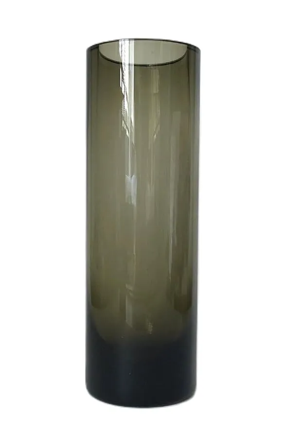 SPHINX Dual Toned Decorative Glass Cylinder Vase for Flowers Bamboo Money Plants Home Table Decor,Centerpiece, Vases for Home Decor, Hurricane Candle Holder Vase, Gift - (Height Approx. 9 Inches)