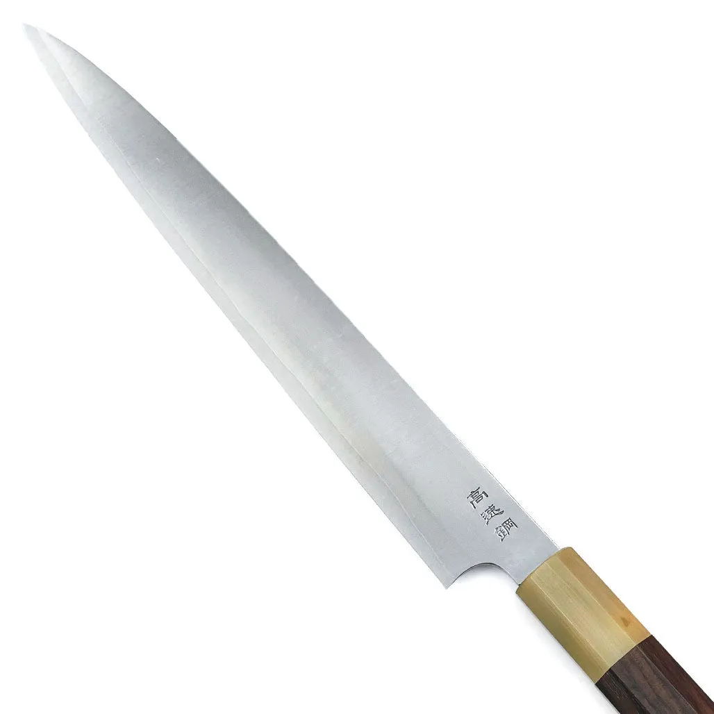 Sukenari HAP40 High Speed Steel Sujihiki 240mm (9.4") Rosewood Handle