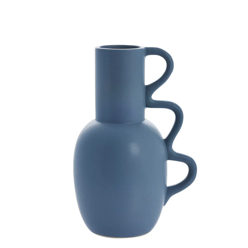 Suselle vase 16.8X12.9X25.5 cm, F. Blue