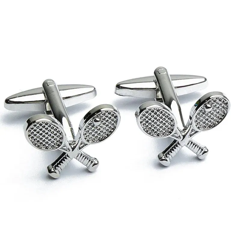 Tennis Racquets Cufflinks