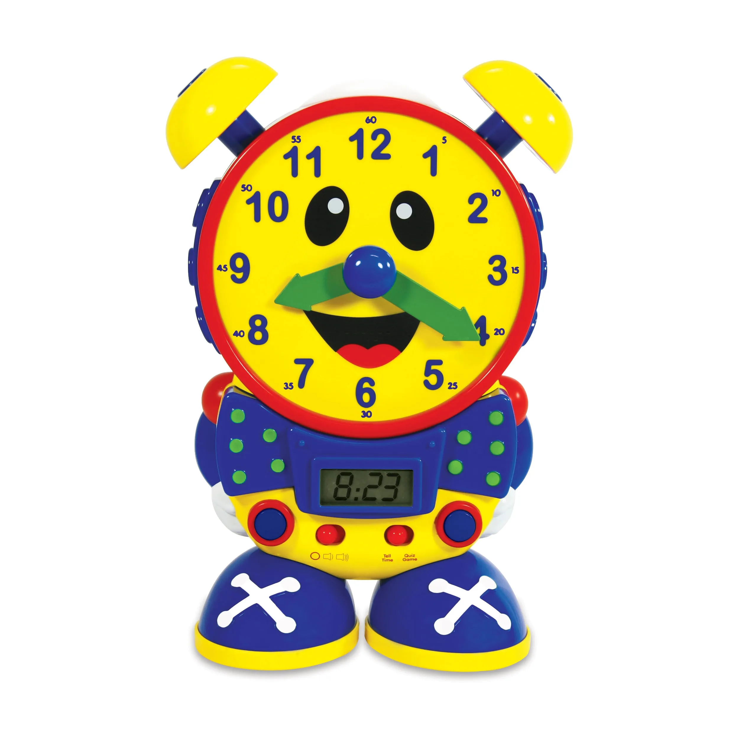 The Learning Journey Telly The Teaching Time Clock (Primary Color Design)