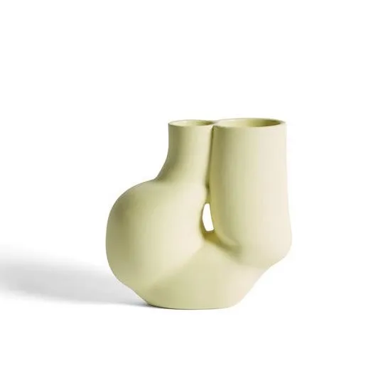 W&S Vase _ Chubby Soft Yellow