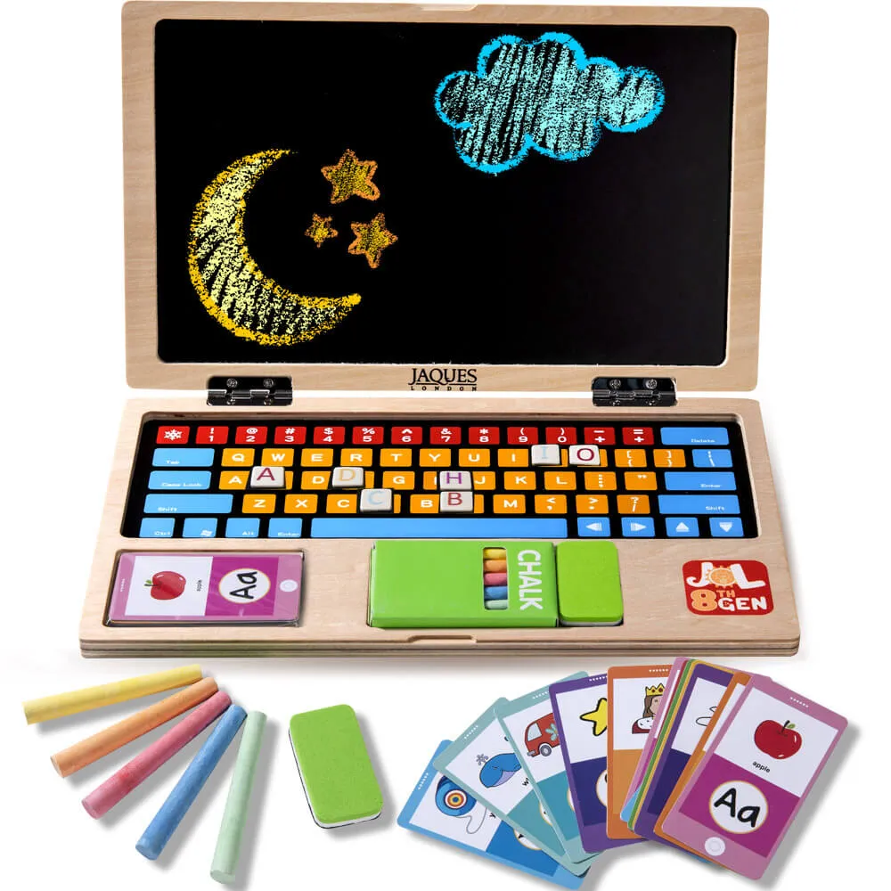 Wooden Laptop - Magnetic Toy