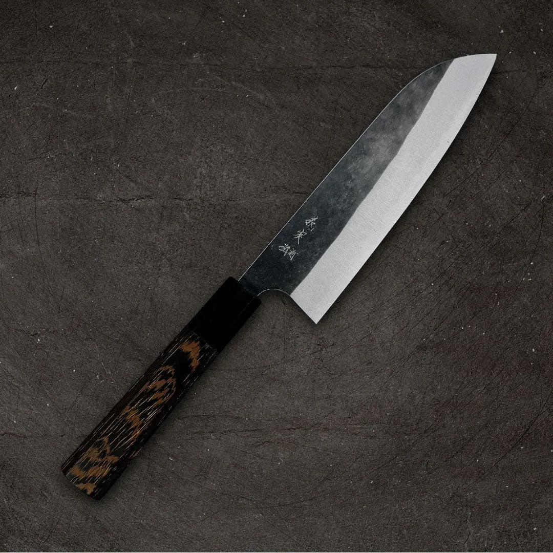 Yoshimi Kato Aogami Super Kurouchi Santoku 165mm (6.5")