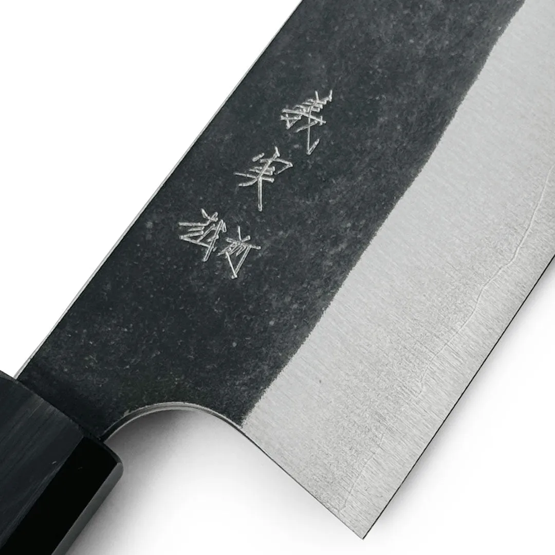 Yoshimi Kato Aogami Super Kurouchi Santoku 165mm (6.5")